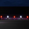 50' FlexFilament LED Red and Cool White C9 Christmas Lights