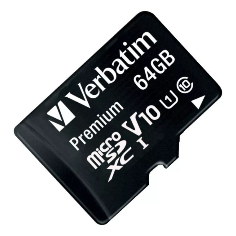 Verbatim Tarjeta de memoria Verbatim 44084 Premium con adaptador SD