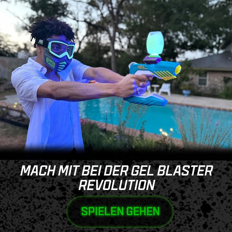 Gel Blaster Elite Face Mask - Luminous Tactical Face Mask