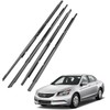 4 PCS Weather Stripping Car Window Trim Moulding Seal for