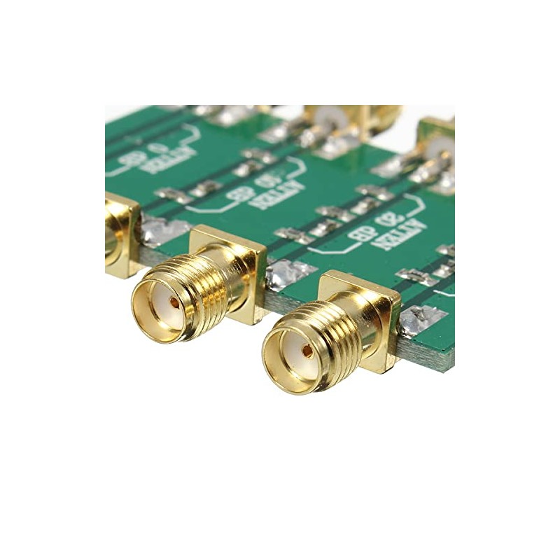TECNOULAB 2pcs DC 4.0GHz 200MW 23dBm RF Fixed Attenuator SMA