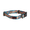 Dog Collars, Soft Adjustable Polyester, Vibrant Prints with Quick-Release UTX