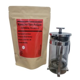 Cafe en Grano 250 Gr Catimor Red Honey Especialidad Tueste Medio Rancho San Felipe