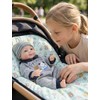 Cloveray 12 Inch Full Body Silicone Baby Doll Girl, 2