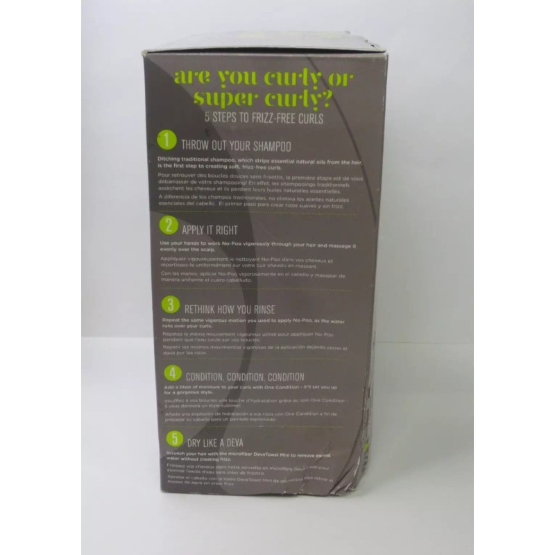 DEVACURL HOW TO QUIT SHAMPOO THE ORIGINAL CLEANSE & CONDITION