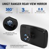 Ranger Rear View Mirror, UNIGT Center Convex Rearview Mirrors Compatible