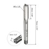 sourcing map 4pcs Metric Thread Taps M8 x 1.25 H2