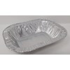 12 x 19cm Aluminium Foil Rectangle Pie Dish Tray Pan