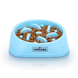 Nobleza Hundenapf Grosse Hunde, Interessanter Interaktiver Futternapf Fressnapf Hund, Anti Schling Napf Hunde rutschfest, Haltbarer und Ungiftiger Futternapf Hunde Groß