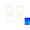 YMS PARTS Flexible LEDs, 5.1 inches (130 mm), Filament Shape,