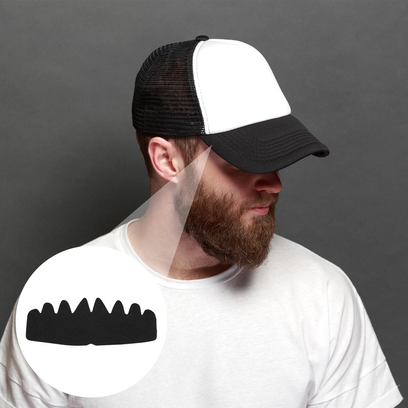 6 Pcs Hat Sweat Liner Ball Cap Sweat Protectors Padding