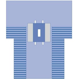 Medline Sterile Laparotomy Surgical Drapes with Pouches, SMS Fabric, 102 Inches x 78 Inches x 121 Inches, Case of 12 Each