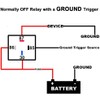 Gebildet 3pcs 12V Fuse Relay Switch 12 AWG Harness Set