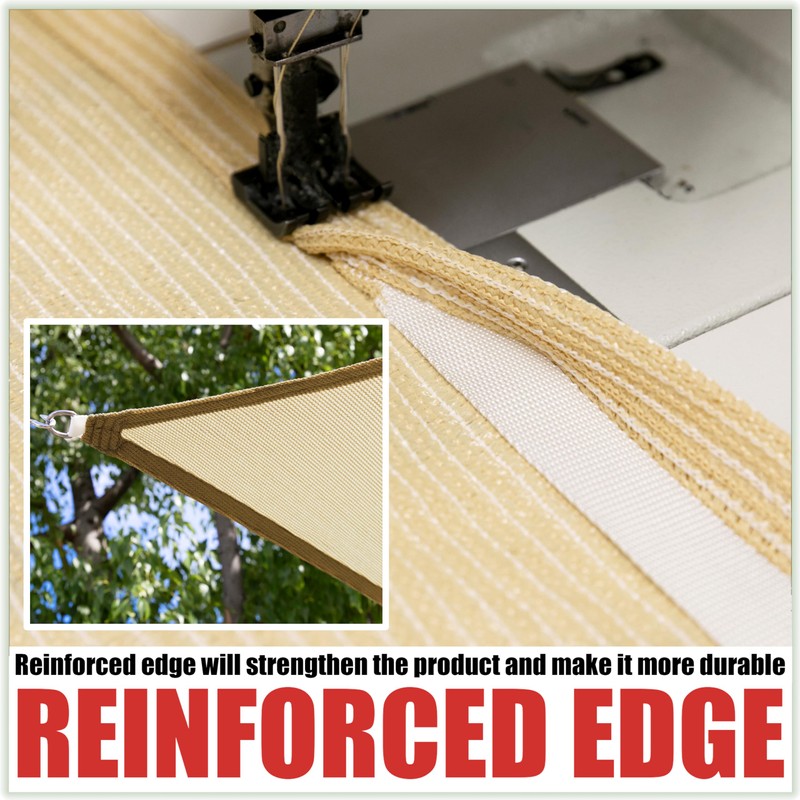Royal Shade Custom Size Order to Make Triangle Waterproof Sun