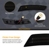 D-Lumina LED Side Marker Lights Smoked Lens Compatible with Chevy