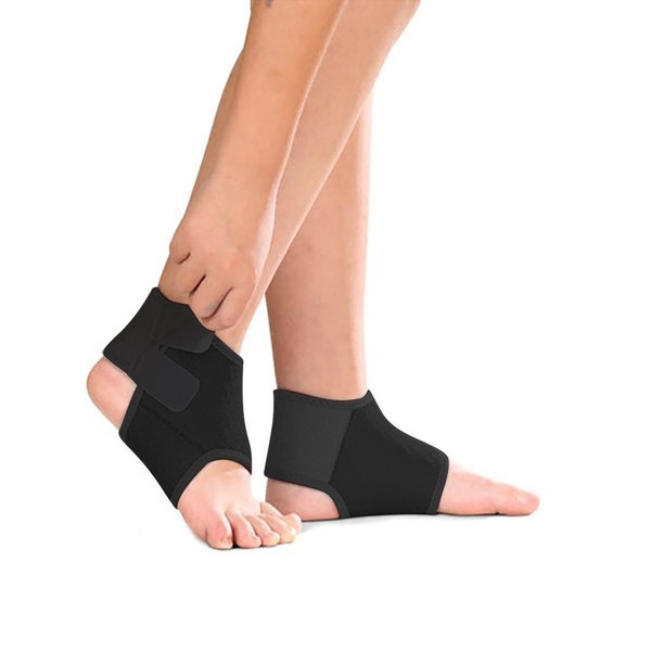 Kids Children Ankle Support Sports Ankle Brace Compression Ankle Support Brace Breathable Ankle Guard Protector Pad Wrap for Ankle Sprain Plantar Fasciitis Arthritis Pain Relief Ligament Damage