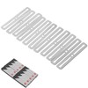 100pcs Double Edge Razor Blades Stainless Steel Shaving Blades for
