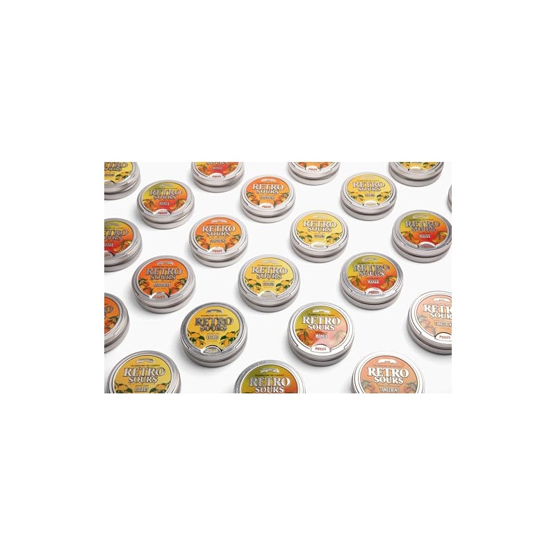 Retro Sours | Hard Tangy Candy | Brought To You