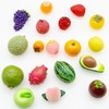 Cayway 48 Pz Mini Frutta in Resina, Mini Modelli di