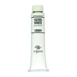 Kusakabe Oil Paints, Silver White, 271, 1.7 fl oz (50 ml) (No. 10)