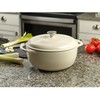 Mercer Culinary Enameled Cast Iron Round Dutch Oven, 6 qt.,