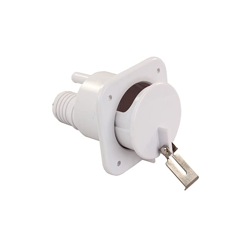 JR Products 37525 Polar White Slide-Out Gravity Water Fill