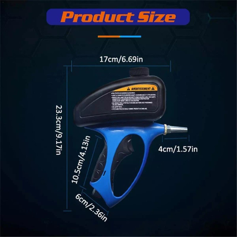 Generic Pneumatic Pistola De Arena Para Sandblast Neumática De Chorro