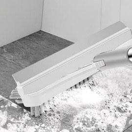 Bathroom 3-in-1 Crevice Cleaning Brush for Bathroom Corners Crevice Brush 2ea