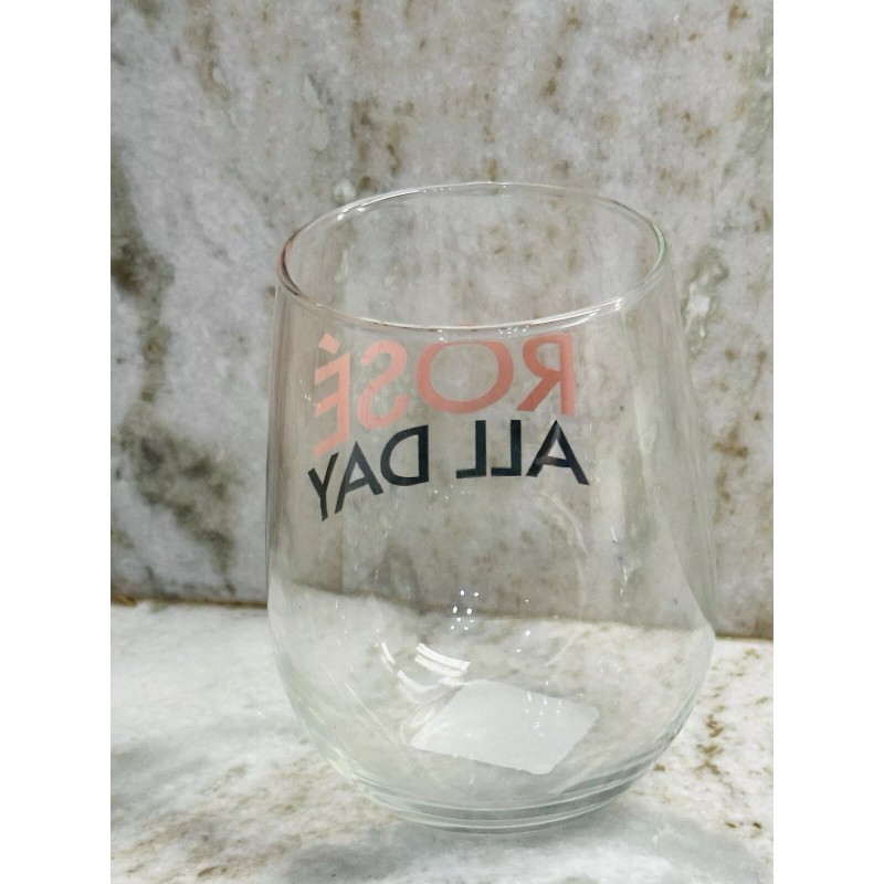 Cristar Rose All Day 16.6 oz. Tumbler Seamless Inspirational Clear
