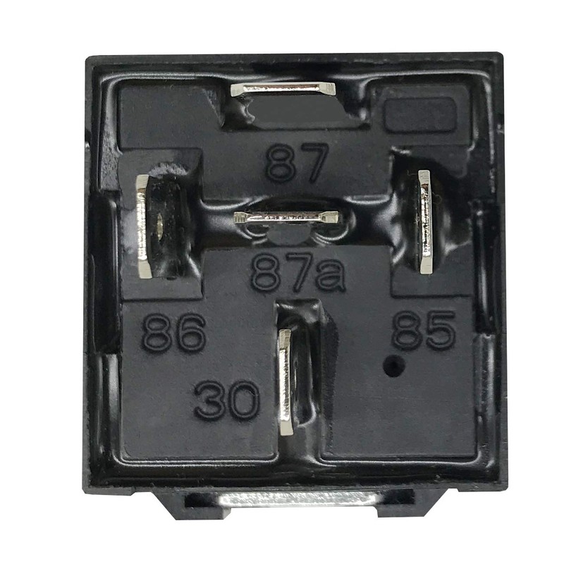 irhapsody Relay 12V 5-pin 40/30AMP Automotive Relay Kit, SPDT 5-Prong