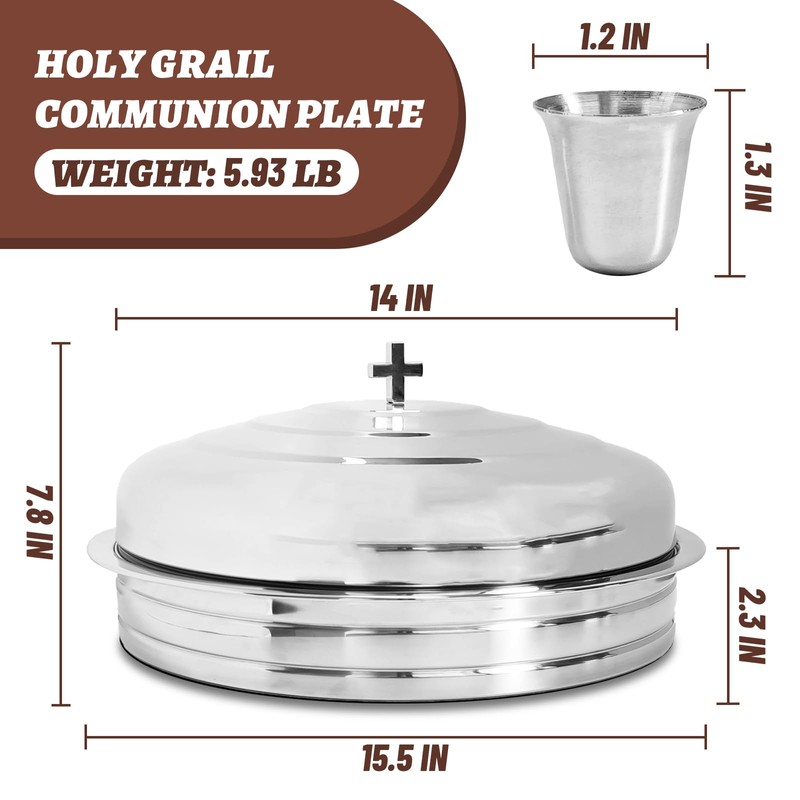 Holy Communion Set: 1 Plastic Tray (72 Wells) + 72