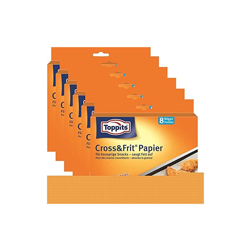 Toppits Cross & Frit Paper Back della Carta Speciale Carta