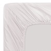 Soroor® Bedding & Linen | Microfibre Single Fitted Sheet, White