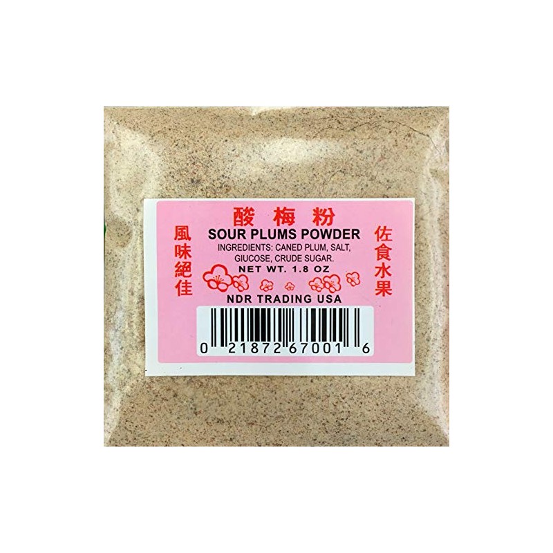 Li Hing Mui Powder Hawaii's Fav Snack Seasoning Sour Plum