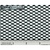 CCG 12"x48" Small Hexagon Grill Mesh Sheet - Gloss Black