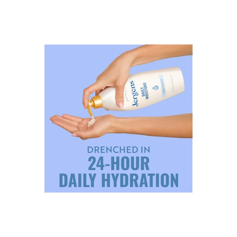Jergens Daily Moisture Dry Skin Moisturizer 21 Oz