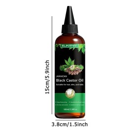 Aceite De Ricino Negro Jamaicano Elikana 100ml
