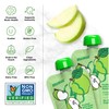 Brainiac Apple Applesauce, Unsweetened Applesauce with Vitamin C, Omega-3s &