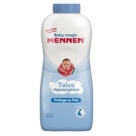 Mennen Talco para Bebé Baby Magic Azul Hipoalergénico 400 g                                                                                           