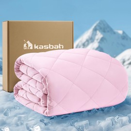 KASBAH Cooling Blanket for Dogs Waterproof Dog Blanket for Couch Bed Car Seat Washable Pet Blankets Reversible Design (Cool,Warm) Q-MAX>0.5 Dog Cooling Mat in 3 Sizes for Small, Medium & Large Dogs