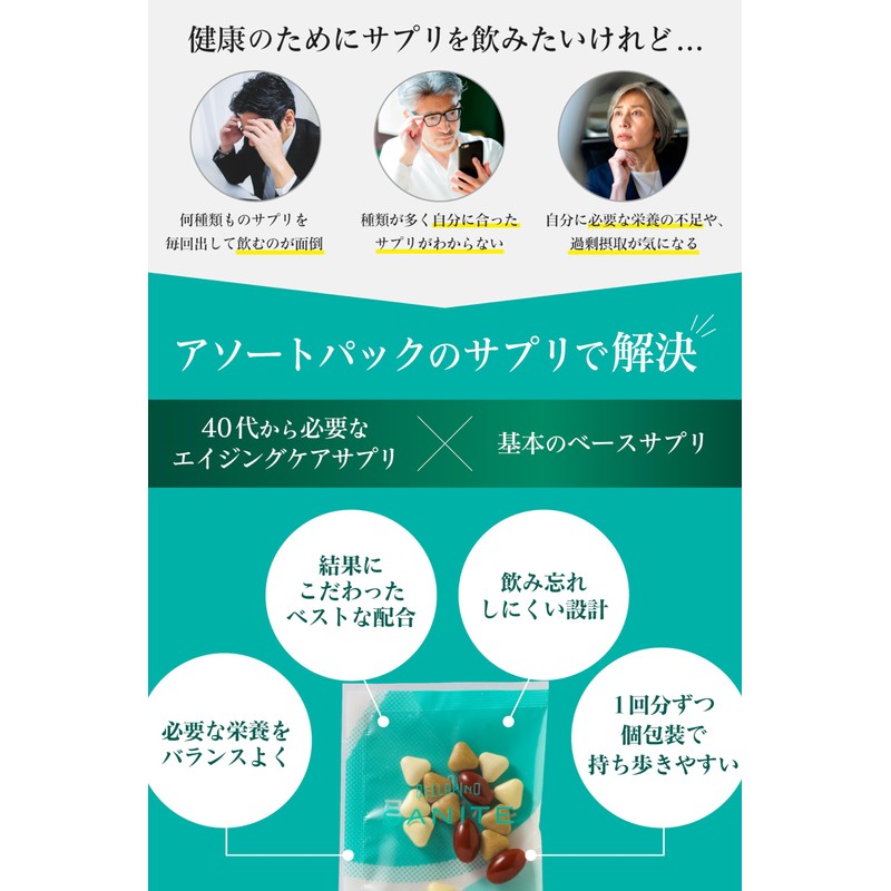 BELLAFINO マルチビタミン マルチミネラル 【 40代からのエイジングケア アイケア サプリ】 オメガ3 セサミン カルシウム