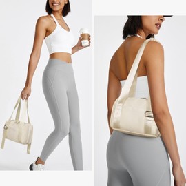 ANKICK Mini Gym Bag Small Duffle Bags Tote for Women Pink Workout Bag Lightweight for Weekender Travel Sports Yoga Fitness