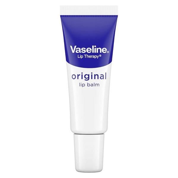 Vaseline Original Lip Balm Protects Lips from Drying Out Made with 100% Pure Vaseline 10 g (Pack of 1)