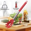 JXJYZLN Silicone Pasta Fork,Spaghetti Spoon Kitchen High Heat Resistant Noodle