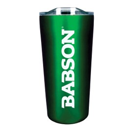 The Fanatic Group Babson College Double Walled Soft Touch Tumbler, Design-2 - Green