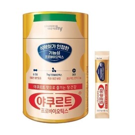 Korea Yakult 한국 야쿠르트 맛있는 유산균 프로바이오틱스 2g 60포 Korean Yakult Delicious Probiotics 2g 60 Packs