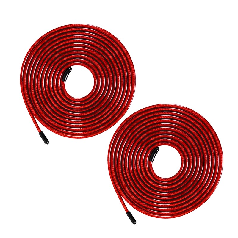 2 Pcs Jump Rope Spare Cable 300cm Length Skipping Rope