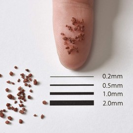 Color Sand, 7.1 oz (200 g), Red (07), Large Grit (about 0.04 - 0.07 inch (1 - 1.7 mm), F Type # Made in Japan