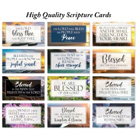 JBH Creations Share a Blessing Bible Verse Cards with Full Scripture - Pack of 48