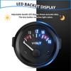 Crumye 12V Universal Car Voltmeter of 52mm/2in Diameter 8-16V Measurement